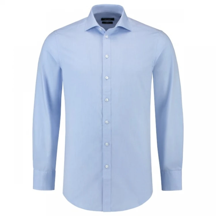 Camisa hombre TRICORP mod. Fitted en tejido Oxford, corte ceñido, lista para personalizar con logo corporativo