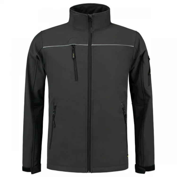 Giubbotto softshell TRICORP Luxury impermeabile, 3 strati, fronte e maniche