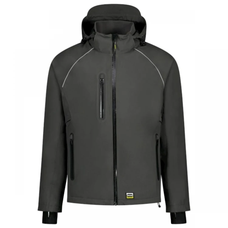 Giacca tecnica impermeabile TRICORP con cappuccio rimovibile, disponibile in diverse colorazioni, da personalizzare con logo aziendale
