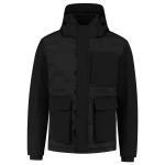 Chaqueta puffer TRICORP Puffer Rewear en poliéster reciclado, con membrana impermeable TPU, vista frontal disponible para personalizar con logotipo