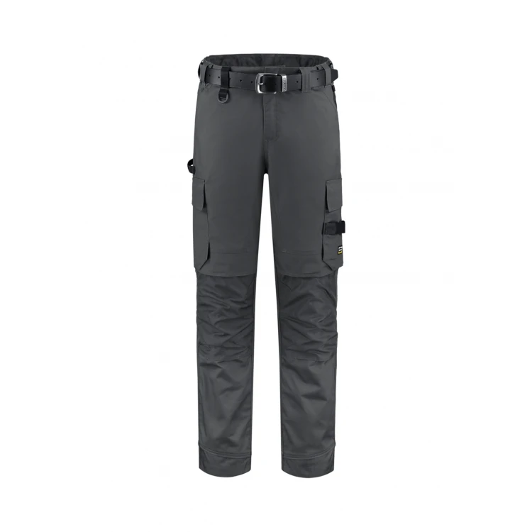 Pantalone da lavoro TRICORP Twill Cordura Stretch con tasche multiuso, vista frontale da personalizzare con logo