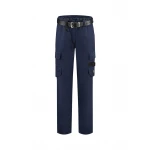 Pantalone da lavoro donna TRICORP Work Pants Twill in twill con tasche multiuso, elastico in vita e anello a D