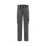 Pantalone da lavoro donna TRICORP Work Pants Twill in twill con tasche multiuso, elastico in vita e anello a D