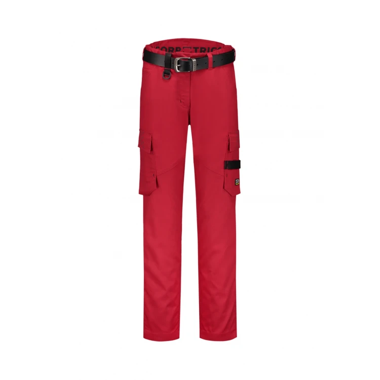 Pantalone da lavoro donna TRICORP Work Pants Twill in twill con tasche multiuso, elastico in vita e anello a D