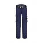 Pantalone da lavoro donna TRICORP Work Pants Twill in twill con tasche multiuso, elastico in vita e anello a D