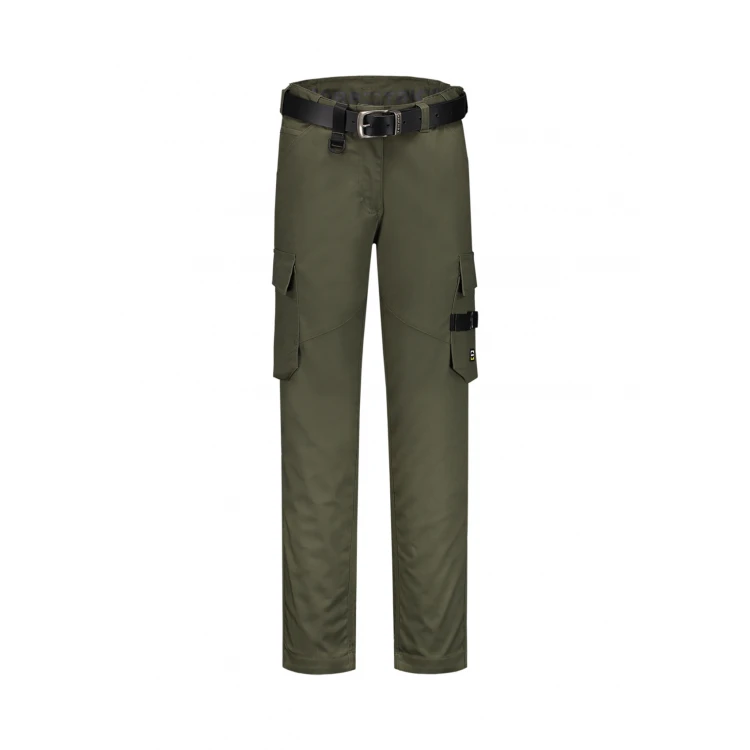 Pantalone da lavoro donna TRICORP Work Pants Twill in twill con tasche multiuso, elastico in vita e anello a D