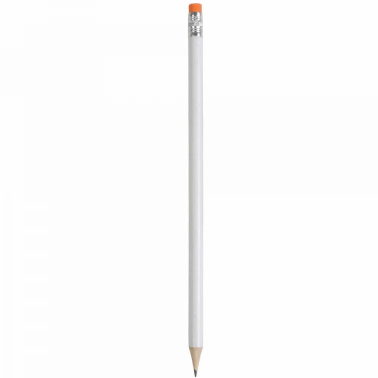 Matita cilindrica con gomma colorata 