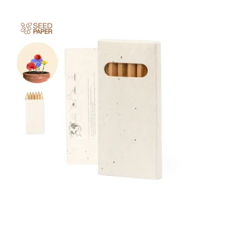 Pastelli con carta con semi piantabile
