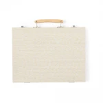 Valigetta in legno con set per colorare