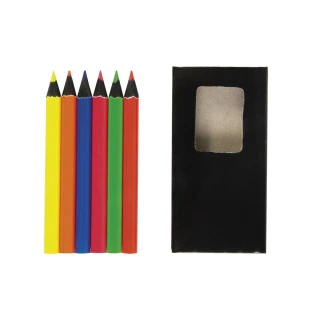 Set matite in legno colorate 