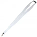 Laccio porta badge con moschettone in metallo