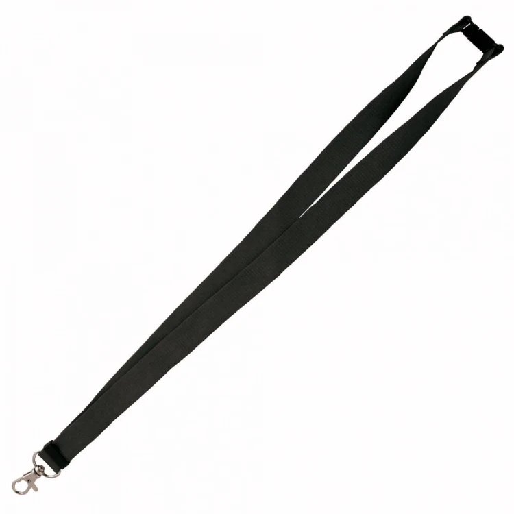 Laccio porta badge con moschettone in metallo