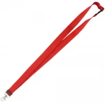 Laccio porta badge con moschettone in metallo