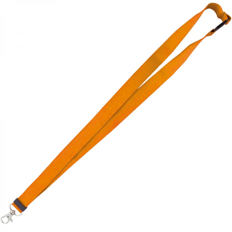 Laccio porta badge con moschettone in metallo