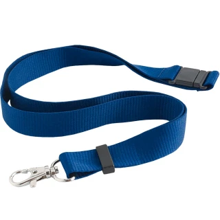 Laccio porta badge con moschettone in metallo