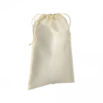 Sacchetto in TNT 80 g/m² con chiusura a strozzo 30×45 cm