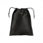 Sacchetto in TNT 80 g/m² con chiusura a strozzo 25×30 cm