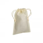 Sacchetto in TNT 80 g/m² con chiusura a strozzo 15×20 cm