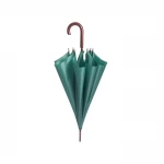 Ombrello con manico in legno