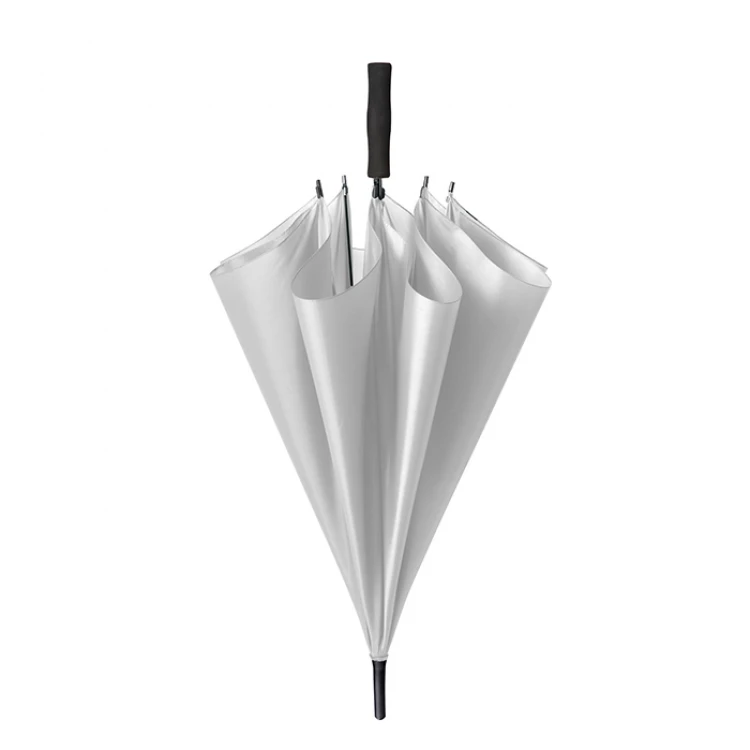 Ombrello automatico grande, manico dritto