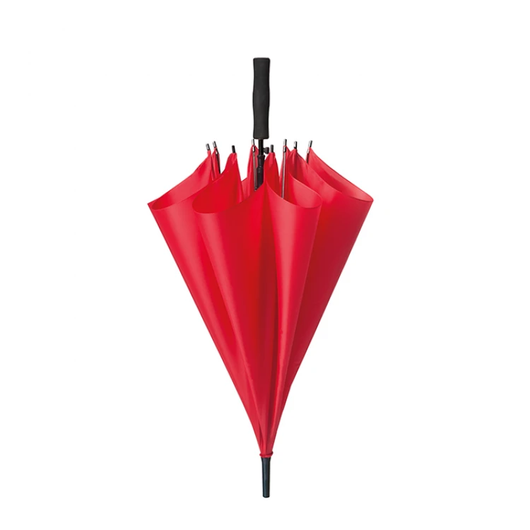 Ombrello automatico grande, manico dritto