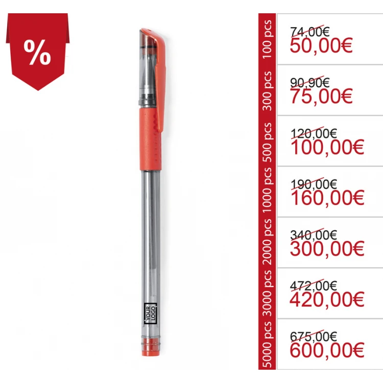 Penne Gel Personalizzate con Stampa Logo a Prezzo Economico