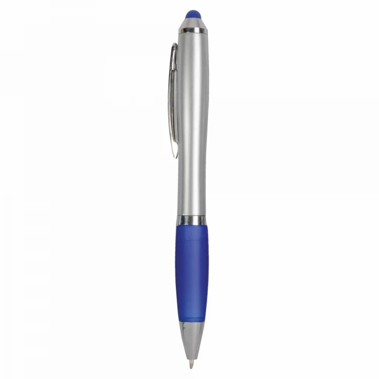 Penna a sfera con grip in gomma