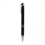 Penna a scatto in alluminio gommato