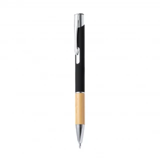 Penna a in alluminio e bambù