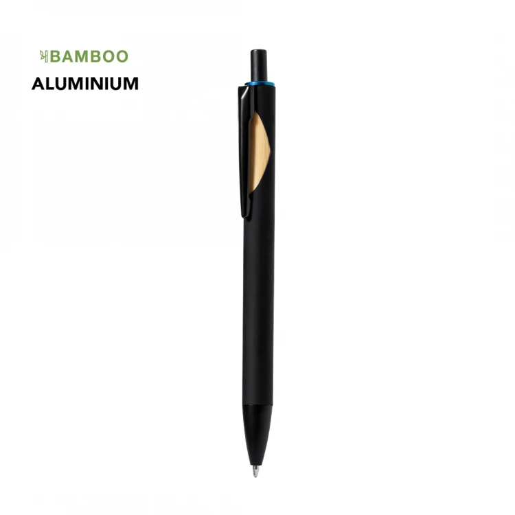 Penna a in alluminio e bambù
