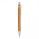 Matita bambù clip metallo