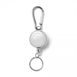 Portachiavi con moschettone retraibile