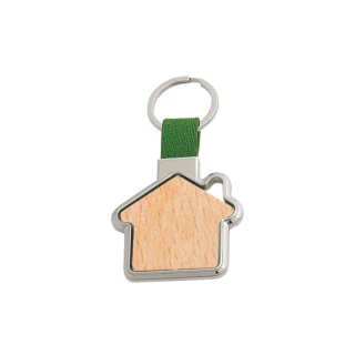 Portachiavi girevole a forma di casa