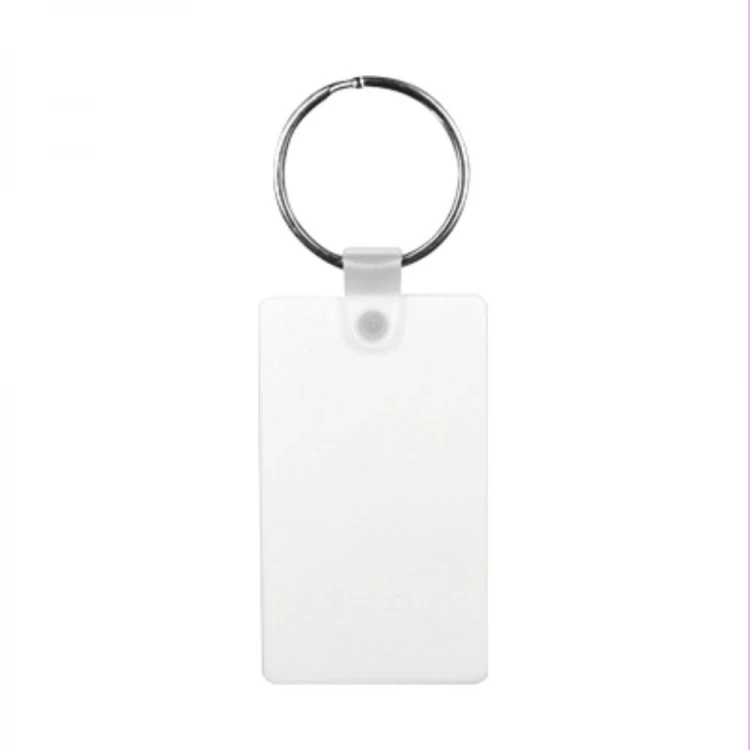 Portachiavi in plastica rettangolare