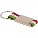 Portachiavi in nylon e metallo