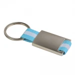 Portachiavi in nylon e metallo