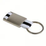 Portachiavi in nylon e metallo