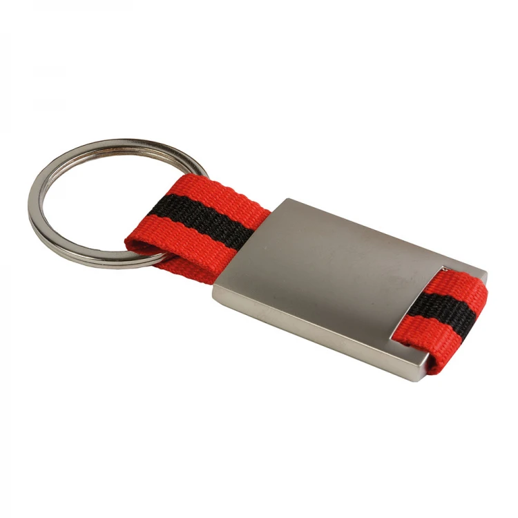 Portachiavi in nylon e metallo