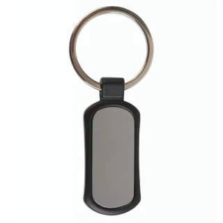 Portachiavi in alluminio satinato