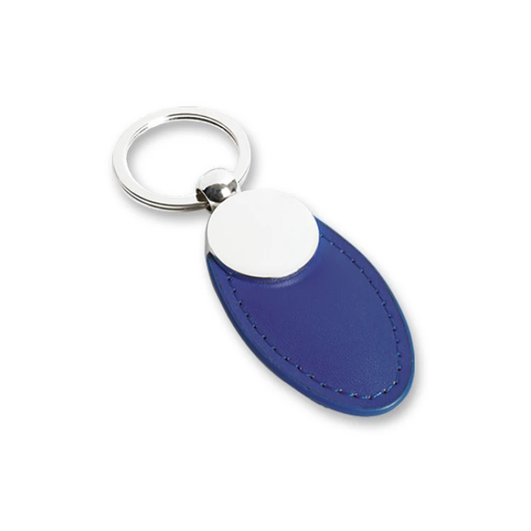 Portachiavi in ecopelle e metallo