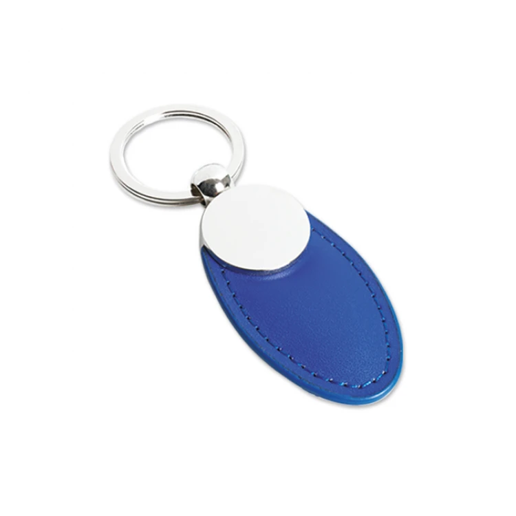 Portachiavi in ecopelle e metallo