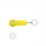 Gadget portachiavi con gettone e smile