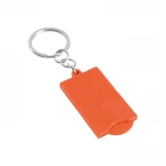 Portachiavi con gettone estraibile