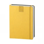Agenda giornaliera Printflex chiusa con copertina in poliuretano termovirante e elastico integrato