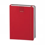 Agenda giornaliera Printflex chiusa con copertina in poliuretano termovirante e elastico integrato