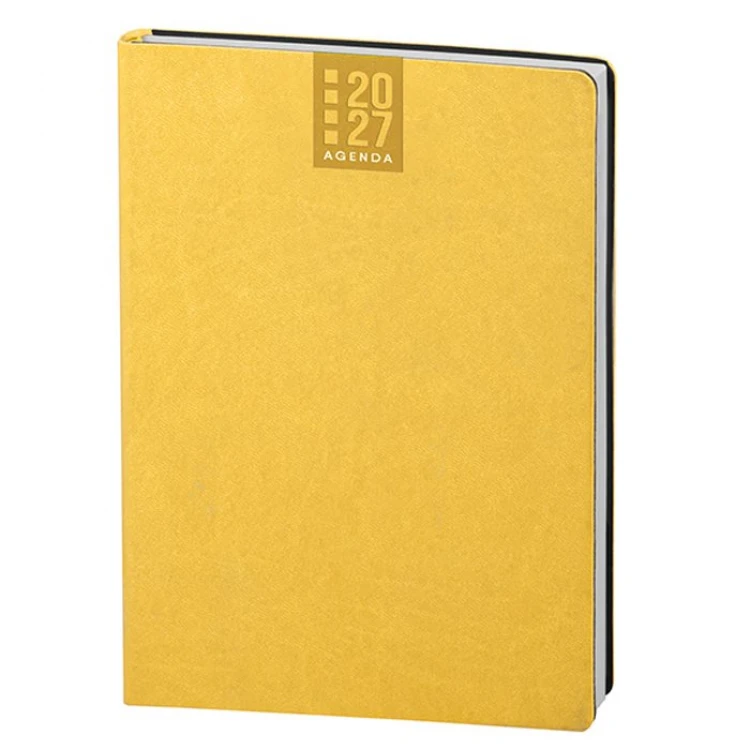 Agenda settimanale PRINTFLEX in poliuretano termovirante, copertina chiusa, formato 17x24 cm