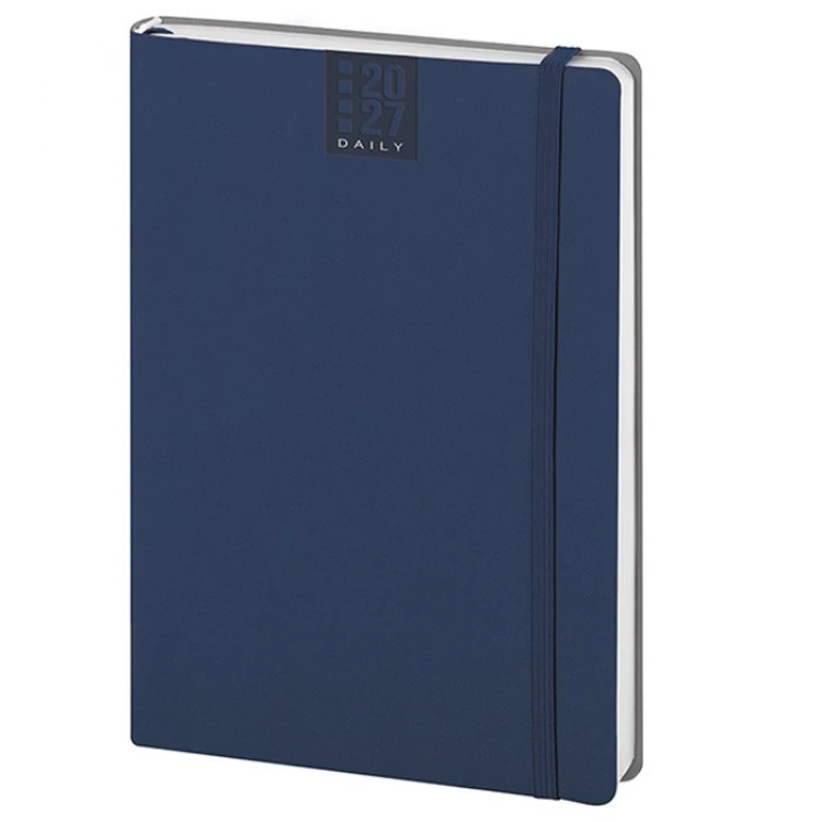 Agenda bigiornaliera Flex Daily con copertina flessibile in poliuretano termovirante, formato chiuso 14x21 cm