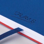 Agenda bigiornaliera Flex Daily con copertina flessibile in poliuretano termovirante, formato chiuso 14x21 cm