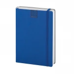 Agenda giornaliera Flex Daily chiusa con copertina flessibile marrone da personalizzare con logo