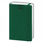 Agenda giornaliera Flex Daily chiusa con elastico, formato 9x14 cm, in poliuretano termovirante da personalizzare con logo